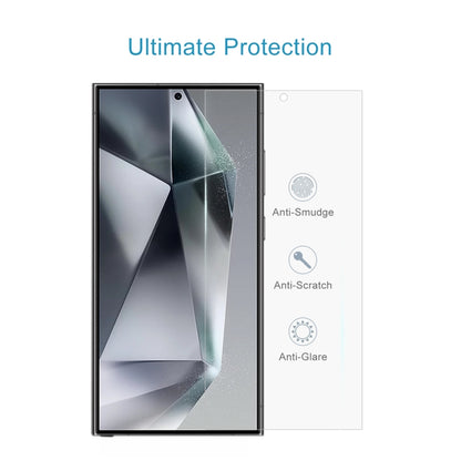For Samsung Galaxy S25 Ultra 5G 50pcs 0.18mm 9H 2.5D Tempered Glass Film, Support Fingerprint Unlocking by buy2fix