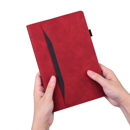 For Lenovo Tab M11 / Xiaoxin Pad 11 2024 2025 Business Shockproof Horizontal Flip Leather Tablet Case(Red) - Lenovo by buy2fix | Online Shopping UK | buy2fix
