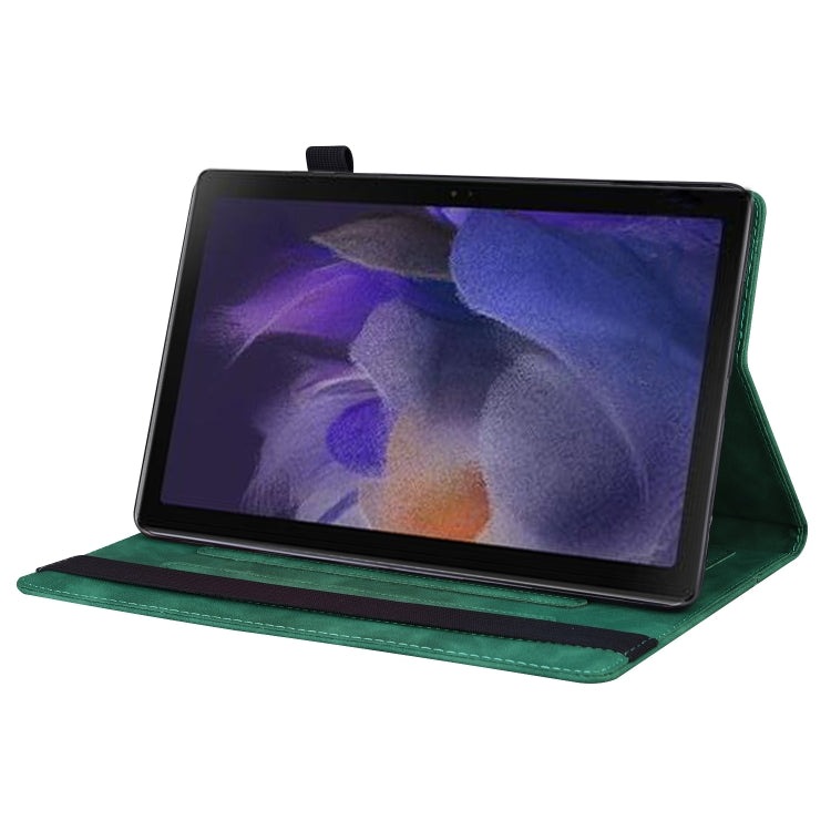 For Lenovo Tab M11 / Xiaoxin Pad 11 2024 2025 Business Shockproof Horizontal Flip Leather Tablet Case(Green) by buy2fix