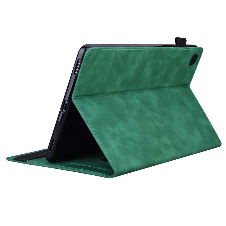 For Lenovo Tab M11 / Xiaoxin Pad 11 2024 2025 Business Shockproof Horizontal Flip Leather Tablet Case(Green) by buy2fix
