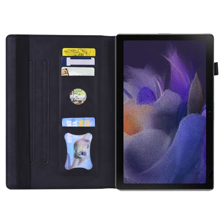 For Lenovo Tab M11 / Xiaoxin Pad 11 2024 2025 Business Shockproof Horizontal Flip Leather Tablet Case(Black) - Lenovo by buy2fix | Online Shopping UK | buy2fix