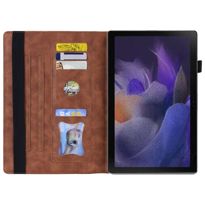 For Lenovo Tab M11 / Xiaoxin Pad 11 2024 2025 Business Shockproof Horizontal Flip Leather Tablet Case(Brown) - Lenovo by buy2fix | Online Shopping UK | buy2fix