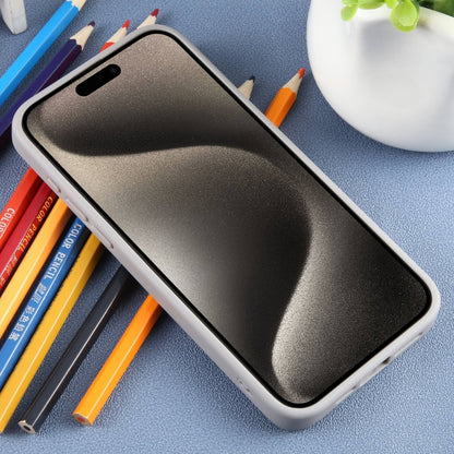 For iPhone 15 Pro DFANS DESIGN Frosted Magsafe Magnetic Holder Phone Case(Grey) - iPhone 15 Pro Cases by DFANS DESIGN | Online Shopping UK | buy2fix