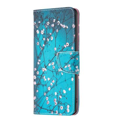 For Tecno Spark Go 2024 / 20C / POP 8 Colored Drawing Pattern Leather Phone Case(Plum Blossom) by buy2fix