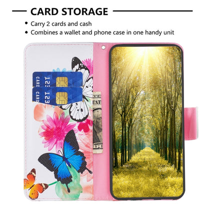 For Tecno Spark Go 2024 / 20C / POP 8 Colored Drawing Pattern Leather Phone Case(Butterflies) by buy2fix