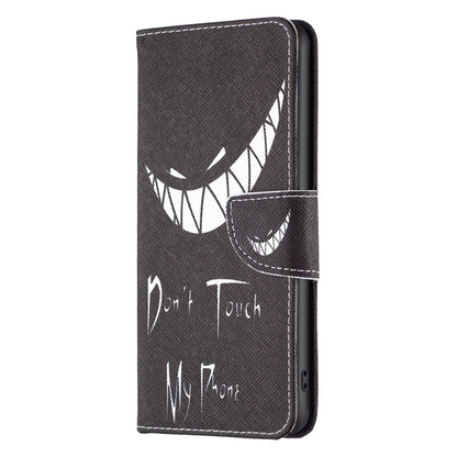 For Tecno Spark 20 Pro Colored Drawing Pattern Leather Phone Case(Smirk) by buy2fix
