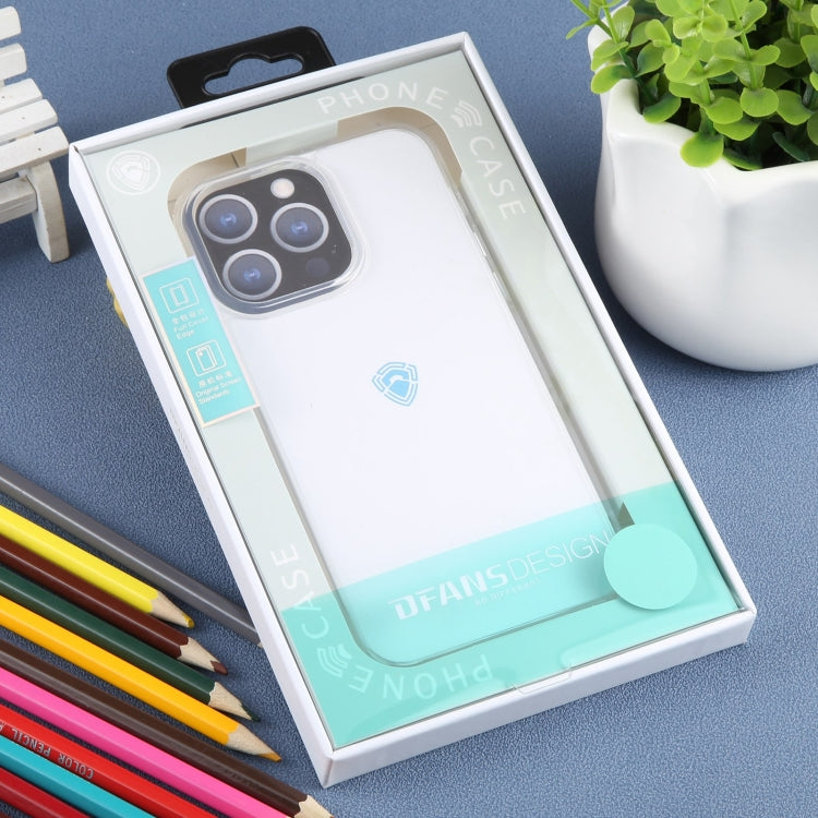 For iPhone 15 Pro Max DFANS DESIGN Shockproof Phone Case(Transparent) by DFANS DESIGN