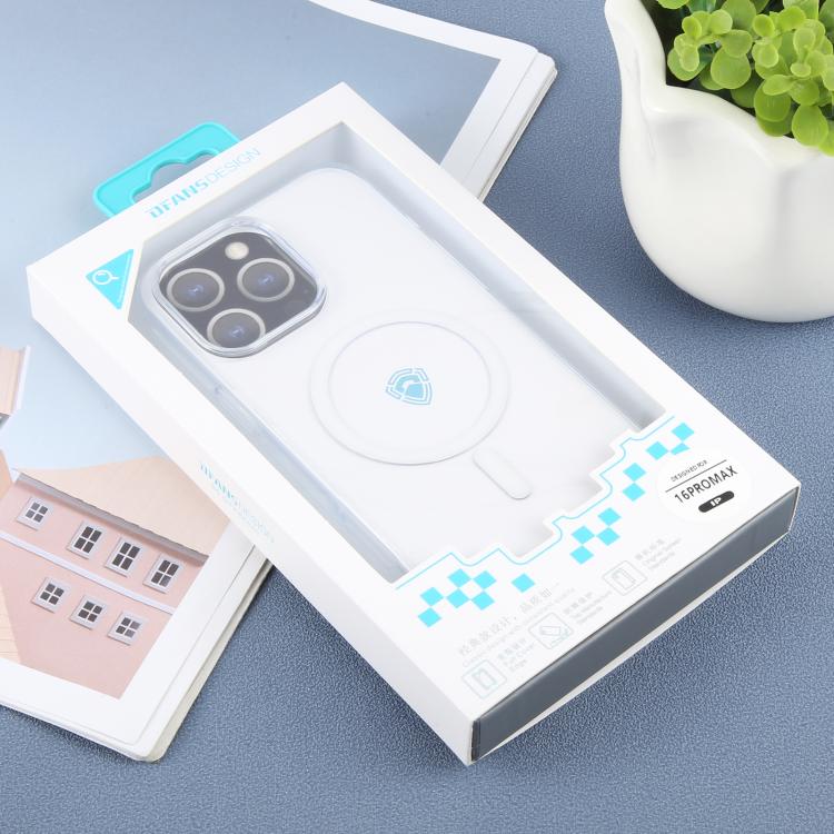 For iPhone 16 Pro Max DFANS DESIGN Magsafe Magnetic Phone Case(Transparent) - iPhone 16 Pro Max Cases by DFANS DESIGN | Online Shopping UK | buy2fix