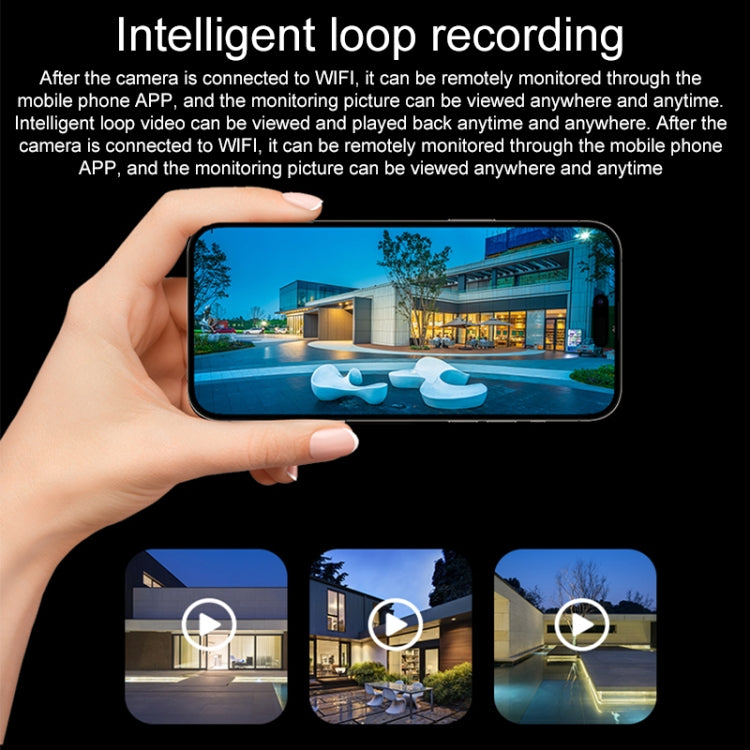 Yesido KM12 2.0MP Dual Lens Full Color HD Camera, Specification:EU Plug - Wireless Camera by Yesido | Online Shopping UK | buy2fix