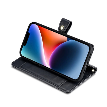 For Motorola Moto G84 5G Lite Sheep Texture Cross-body Zipper Wallet Leather Phone Case(Black) by buy2fix