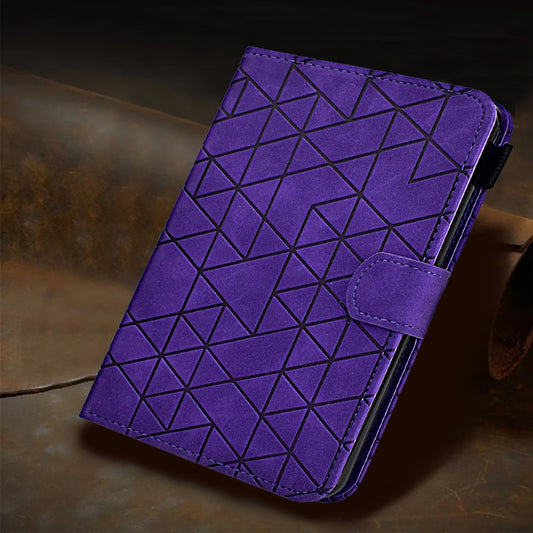For iPad Pro 11 2025 / 2024 Rhombus TPU Smart Leather Tablet Case(Purple) by buy2fix