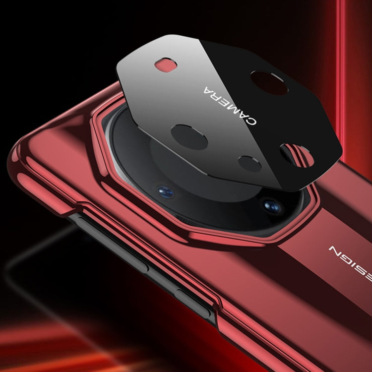 For Huawei Mate 60 Pro GKK Leather Supercar Shockproof Phone Case(Red) - Huawei Cases by GKK | Online Shopping UK | buy2fix