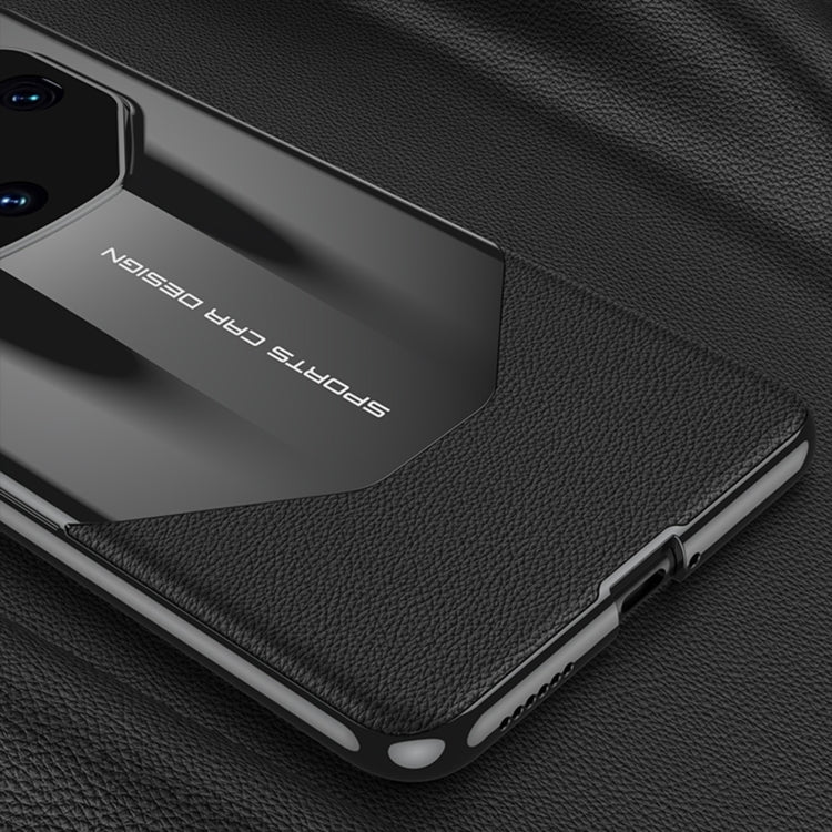 For Huawei Mate 60 RS Ultimate GKK Leather Supercar Shockproof Phone Case(Black) - Huawei Cases by GKK | Online Shopping UK | buy2fix