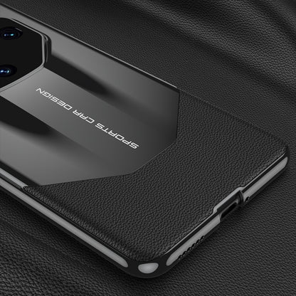 For Huawei Mate 60 RS Ultimate GKK Leather Supercar Shockproof Phone Case(Black) - Huawei Cases by GKK | Online Shopping UK | buy2fix