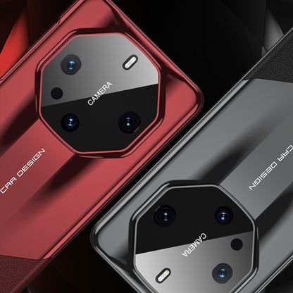 For Huawei Mate 60 RS Ultimate GKK Leather Supercar Shockproof Phone Case(Red) - Huawei Cases by GKK | Online Shopping UK | buy2fix