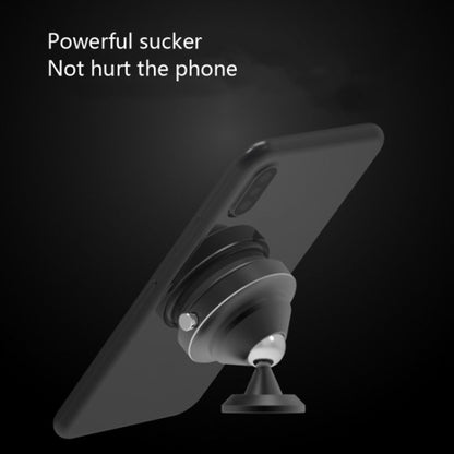 Exhaust Suction Cup 360 Rotating Car Air Outlet Mobile Phone Holder(Black) by buy2fix