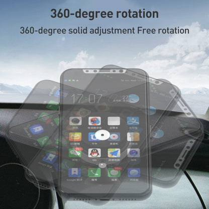 Exhaust Suction Cup 360 Rotating Car Air Outlet Mobile Phone Holder(Silver) by buy2fix