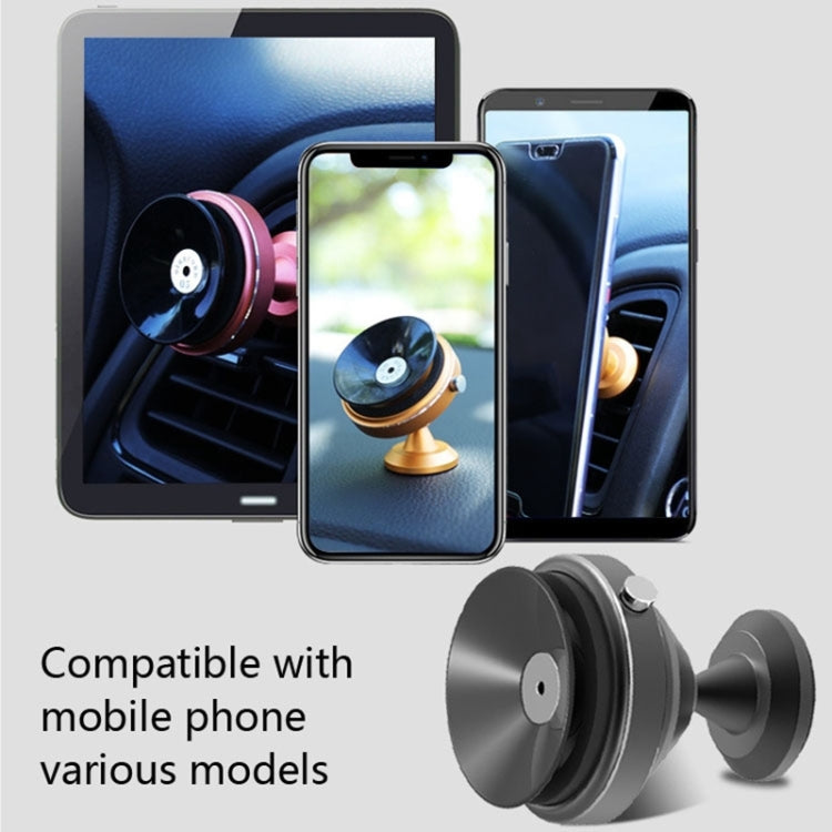 Exhaust Suction Cup 360 Rotating Car Air Outlet Mobile Phone Holder(Silver) by buy2fix