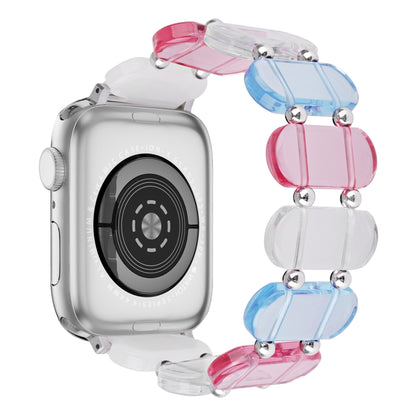 For Apple Watch SE 2023 44mm Stretch Resin Watch Band(Colorful) by buy2fix