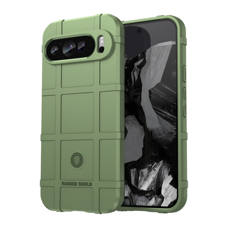 For Google Pixel 9 Pro Full Coverage Shockproof TPU Phone Case(Green) by buy2fix