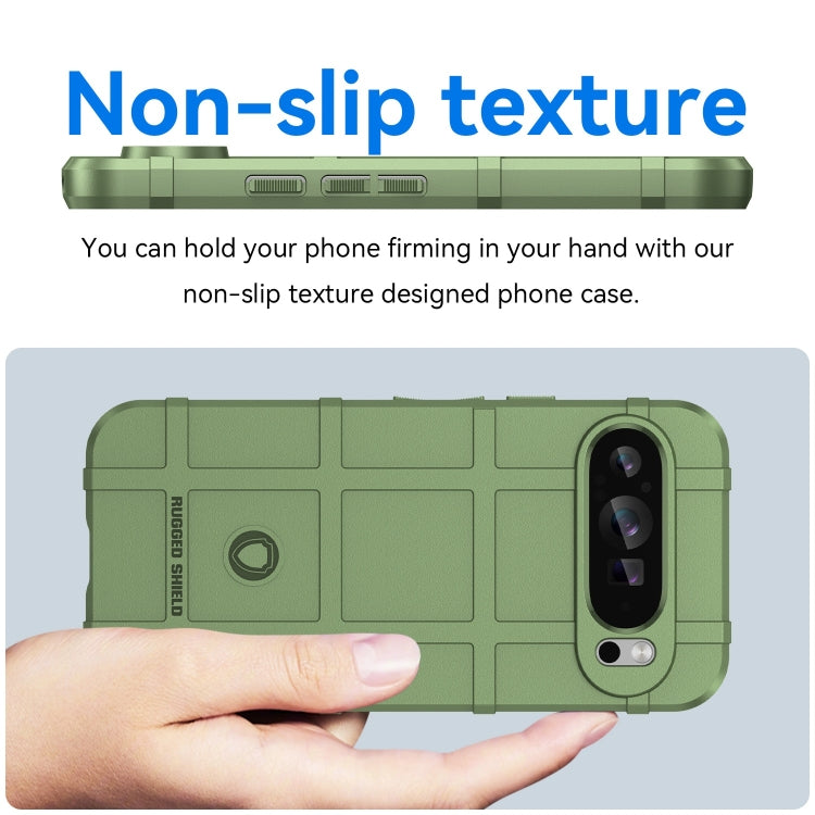 For Google Pixel 9 Pro Full Coverage Shockproof TPU Phone Case(Green) by buy2fix