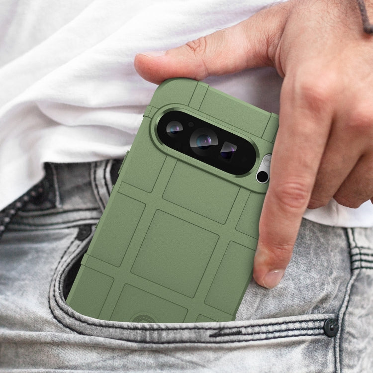 For Google Pixel 9 Pro Full Coverage Shockproof TPU Phone Case(Green) by buy2fix