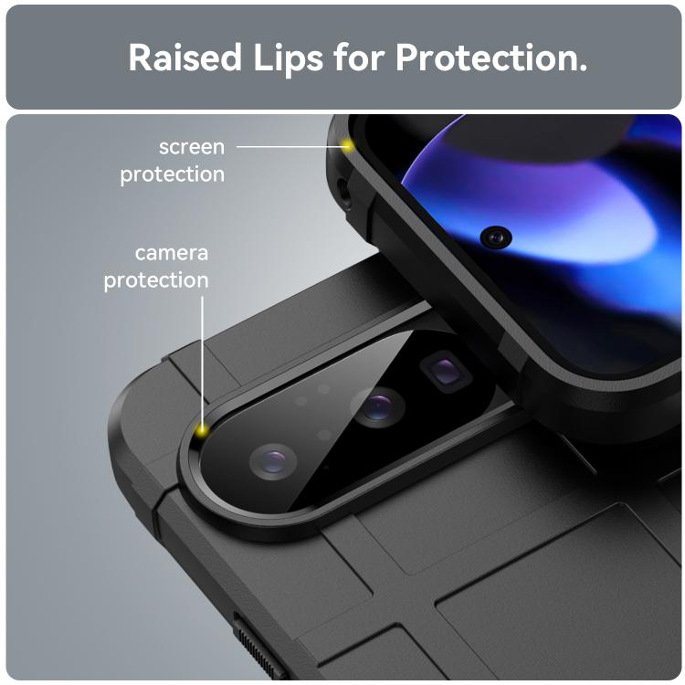 For Google Pixel 10 Full Coverage Shockproof TPU Phone Case(Black) - Google Cases by buy2fix | Online Shopping UK | buy2fix