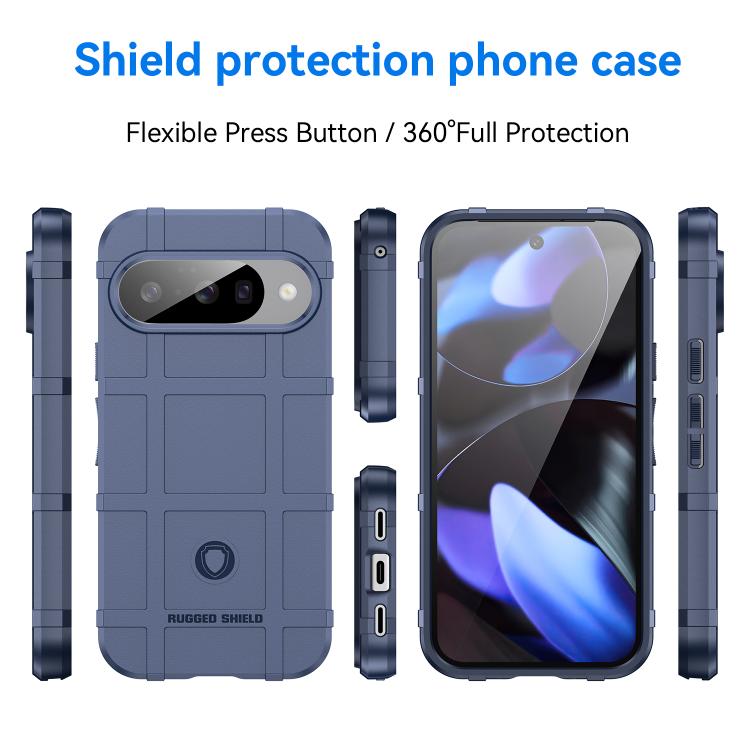 For Google Pixel 10 Full Coverage Shockproof TPU Phone Case(Blue) - Google Cases by buy2fix | Online Shopping UK | buy2fix