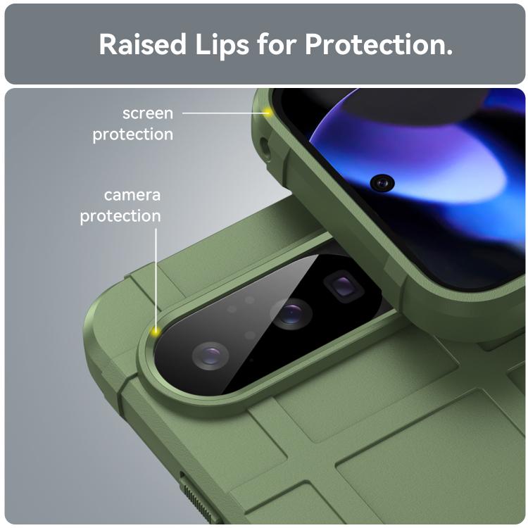 For Google Pixel 10 Full Coverage Shockproof TPU Phone Case(Green) - Google Cases by buy2fix | Online Shopping UK | buy2fix