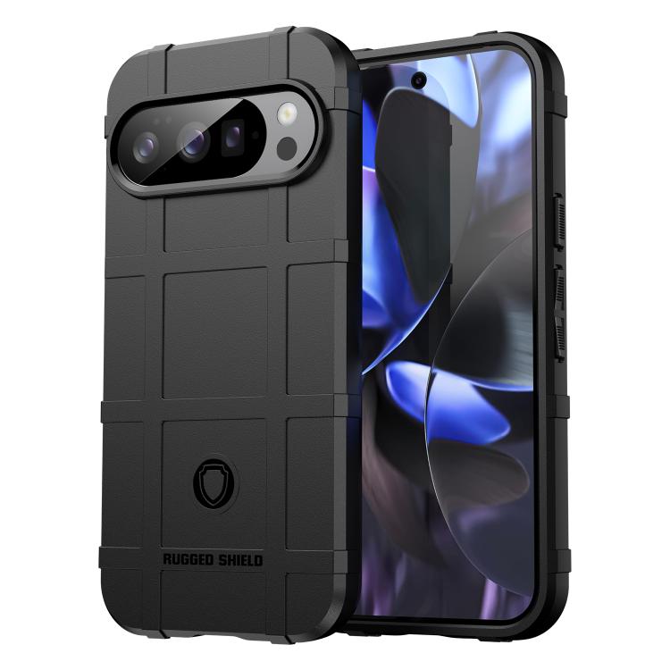 For Google Pixel 10 Pro Full Coverage Shockproof TPU Phone Case(Black) - Google Cases by buy2fix | Online Shopping UK | buy2fix