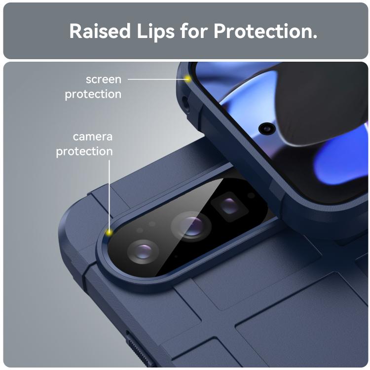 For Google Pixel 10 Pro Full Coverage Shockproof TPU Phone Case(Blue) - Google Cases by buy2fix | Online Shopping UK | buy2fix