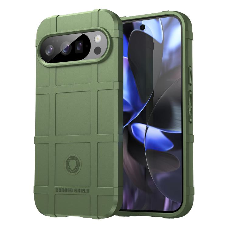 For Google Pixel 10 Pro Full Coverage Shockproof TPU Phone Case(Green) - Google Cases by buy2fix | Online Shopping UK | buy2fix