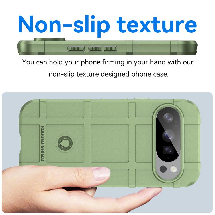 For Google Pixel 10 Pro Full Coverage Shockproof TPU Phone Case(Green) - Google Cases by buy2fix | Online Shopping UK | buy2fix
