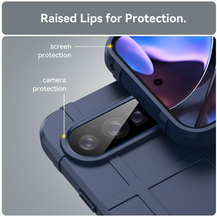 For Google Pixel 10 Pro XL Full Coverage Shockproof TPU Phone Case(Blue) - Google Cases by buy2fix | Online Shopping UK | buy2fix