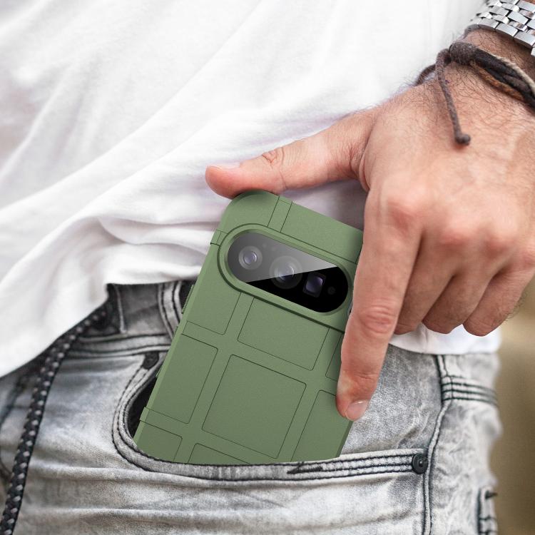 For Google Pixel 10 Pro XL Full Coverage Shockproof TPU Phone Case(Green) - Google Cases by buy2fix | Online Shopping UK | buy2fix