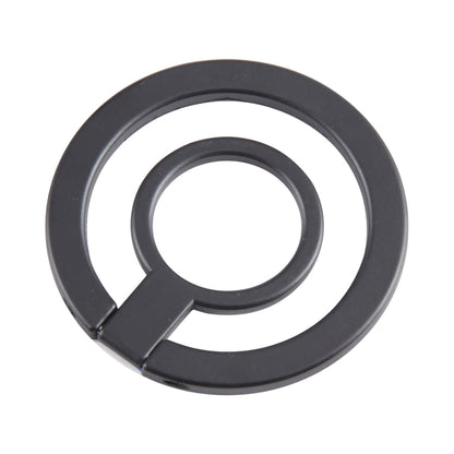 Magnetic Metal Phone Ring Holder(Black) - Ring Holder by buy2fix | Online Shopping UK | buy2fix
