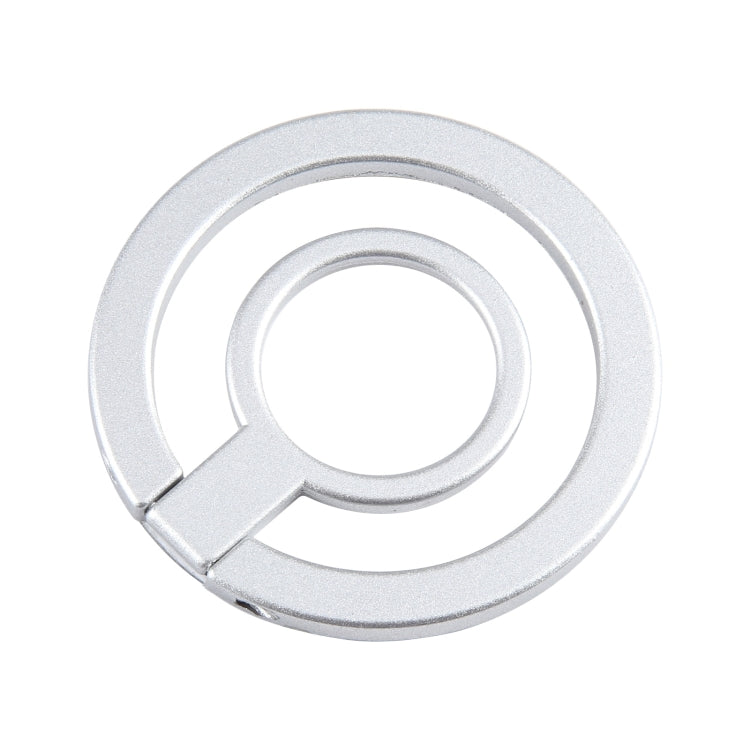 Magnetic Metal Phone Ring Holder(Silver) - Ring Holder by buy2fix | Online Shopping UK | buy2fix