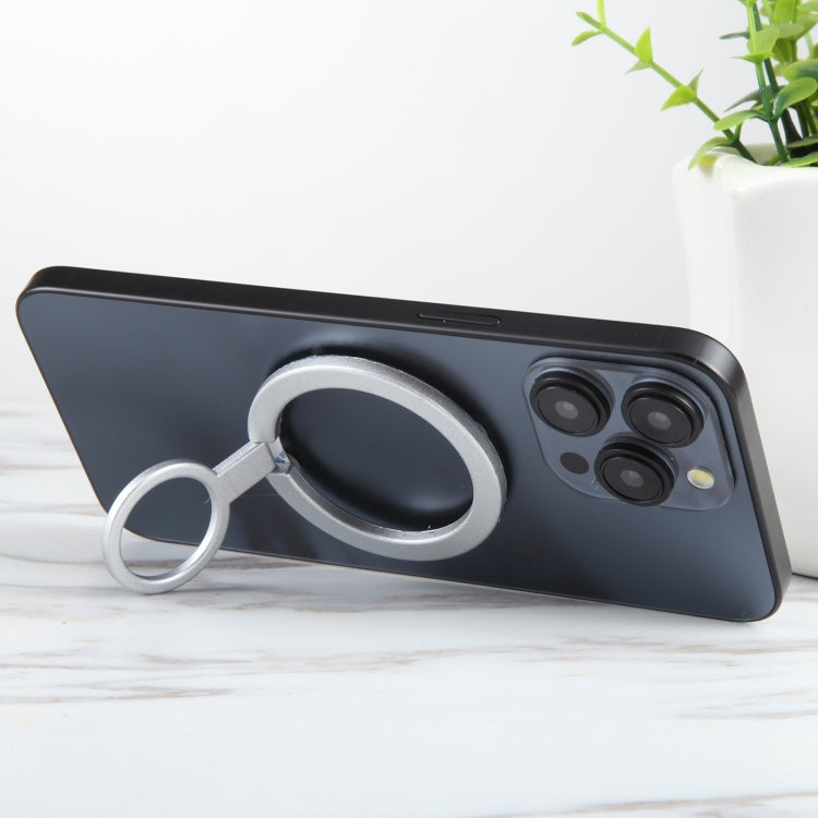 Magnetic Metal Phone Ring Holder(Silver) - Ring Holder by buy2fix | Online Shopping UK | buy2fix