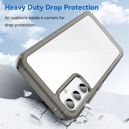 For Samsung Galaxy A25 5G Colorful Series Acrylic Hybrid TPU Phone Case(Transparent Grey) by buy2fix