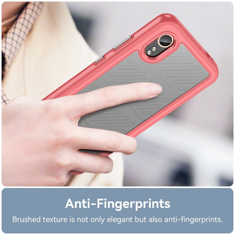 For Samsung Galaxy XCover 7 Colorful Series Acrylic Hybrid TPU Phone Case(Red) by buy2fix