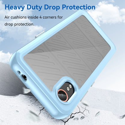 For Samsung Galaxy XCover 7 Colorful Series Acrylic Hybrid TPU Phone Case(Blue) by buy2fix