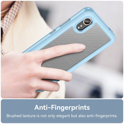 For Samsung Galaxy XCover 7 Colorful Series Acrylic Hybrid TPU Phone Case(Blue) by buy2fix