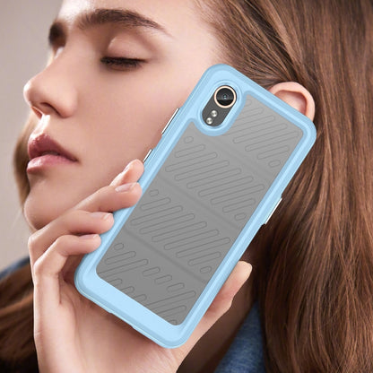 For Samsung Galaxy XCover 7 Colorful Series Acrylic Hybrid TPU Phone Case(Blue) by buy2fix