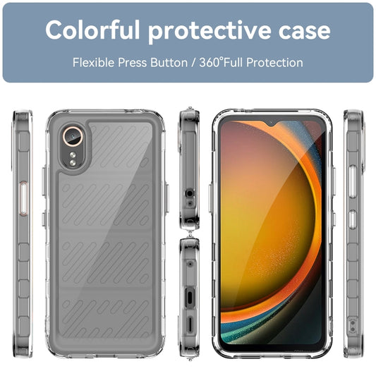 For Samsung Galaxy XCover 7 Colorful Series Acrylic Hybrid TPU Phone Case(Transparent) by buy2fix