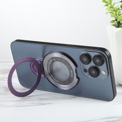 Fulcrum Support Phone Ring Holder(Dark Purple) - Ring Holder by buy2fix | Online Shopping UK | buy2fix