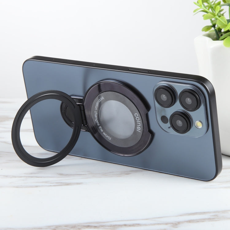 Fulcrum Support Phone Ring Holder(Black) - Ring Holder by buy2fix | Online Shopping UK | buy2fix