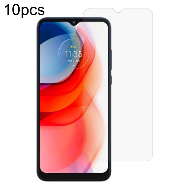 For Motorola Moto G Play 2024 10pcs 0.26mm 9H 2.5D Tempered Glass Film by buy2fix