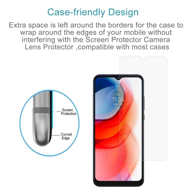 For Motorola Moto G Play 2024 10pcs 0.26mm 9H 2.5D Tempered Glass Film by buy2fix