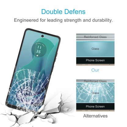 For Motorola Moto G 5G 2024 10pcs 0.26mm 9H 2.5D Tempered Glass Film by buy2fix