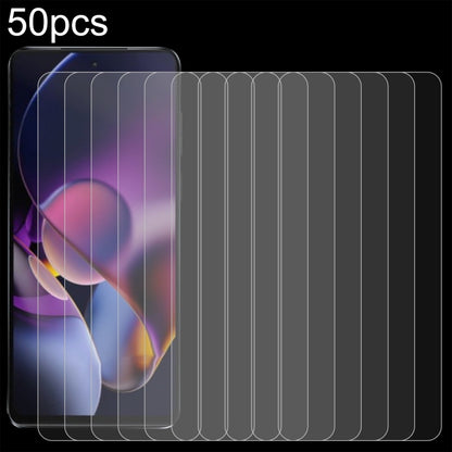 For Motorola Moto G Stylus 5G 2024 50pcs 0.26mm 9H 2.5D Tempered Glass Film by buy2fix